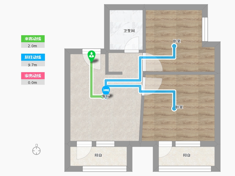 河南省-郑州市-招商轩辕华府-36.00-户型库-动静线