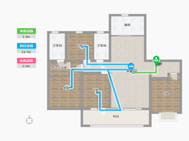 山东省-青岛市-海信君和-120.53-户型库-动静线