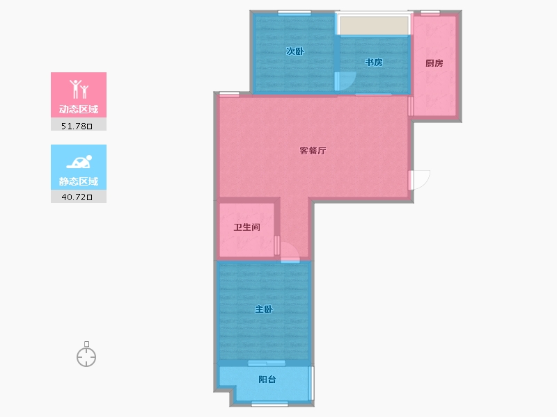 山东省-潍坊市-久盛聚福苑-82.40-户型库-动静分区