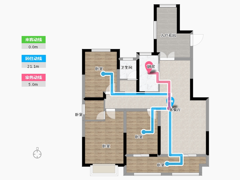 河南省-安阳市-中圣龙栖湾-112.00-户型库-动静线