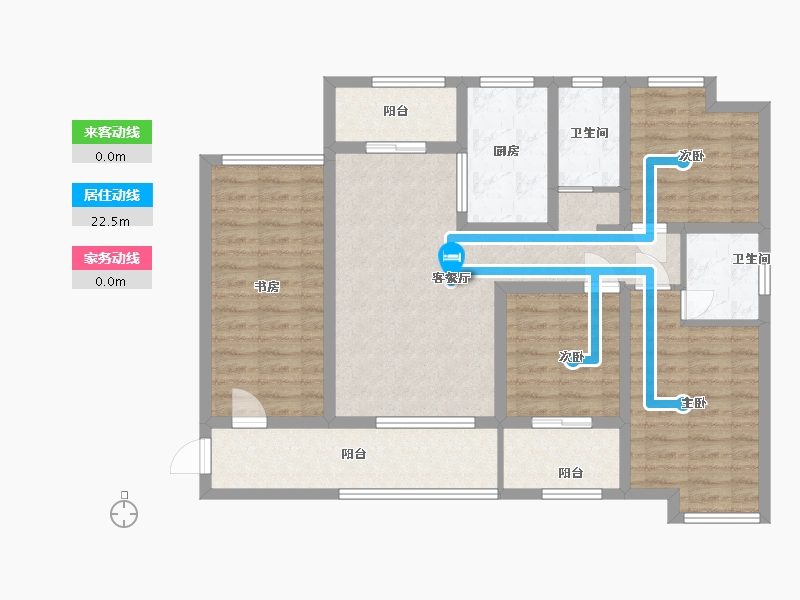 江西省-宜春市-宜春金沙广场-99.20-户型库-动静线