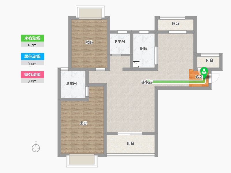 江西省-宜春市-上高印象-88.32-户型库-动静线