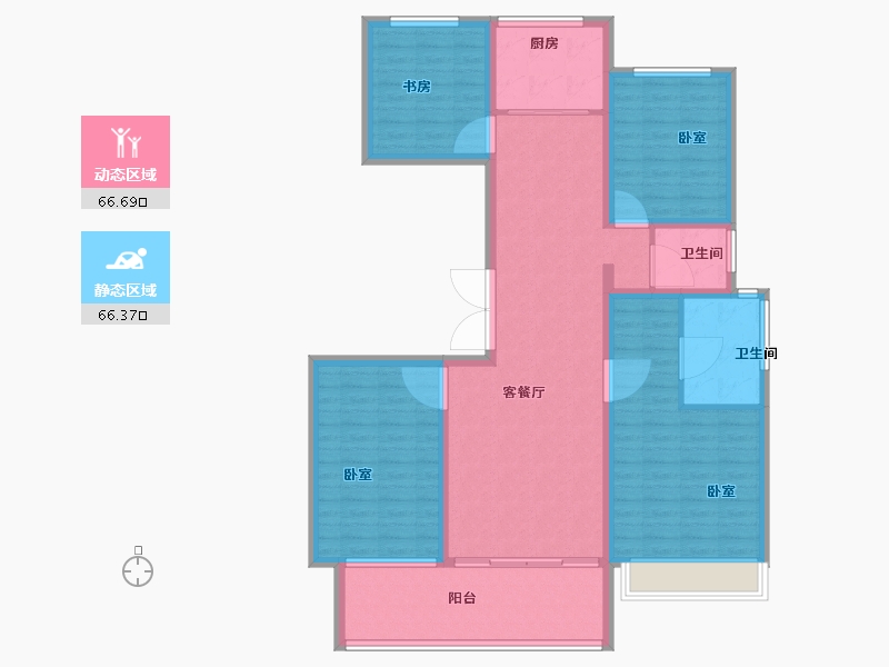 河南省-开封市-兰大豪庭-120.00-户型库-动静分区