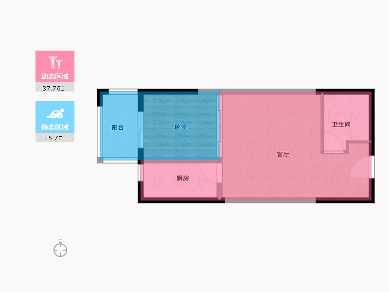 河南省-洛阳市-保利大都会-48.00-户型库-动静分区