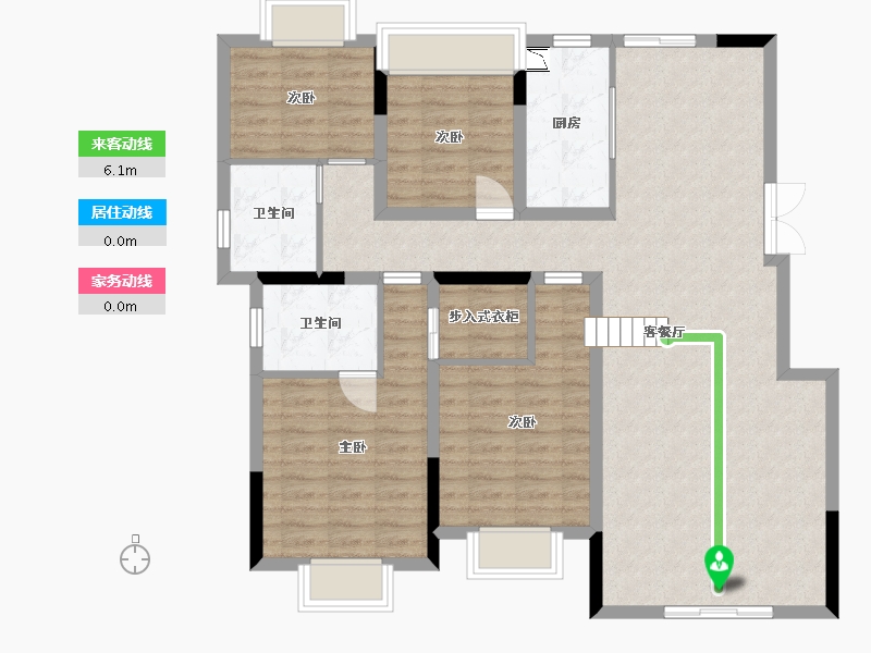 江西省-宜春市-上高壹号院-110.40-户型库-动静线