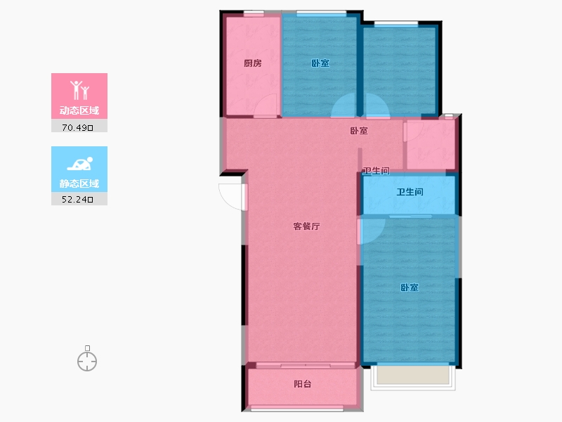 河南省-郑州市-亚星金运外滩-112.00-户型库-动静分区