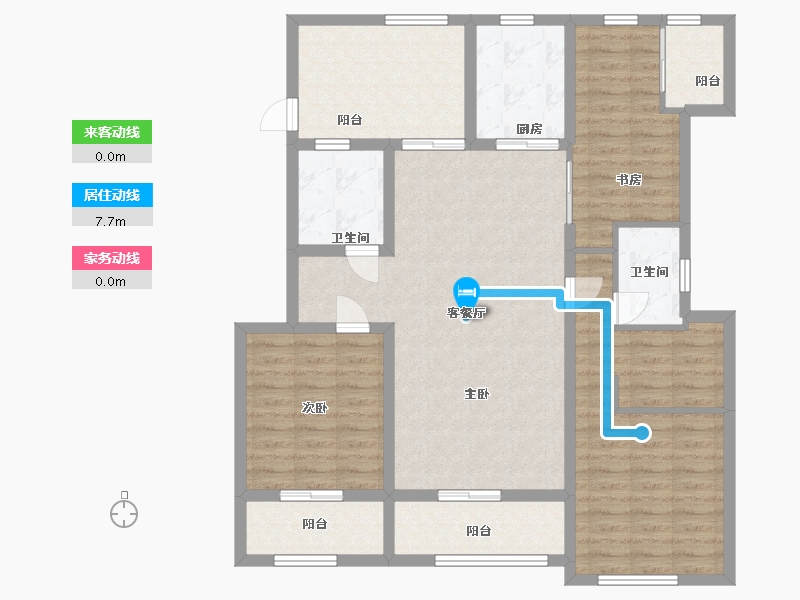 江西省-宜春市-天御蓝湾-114.20-户型库-动静线