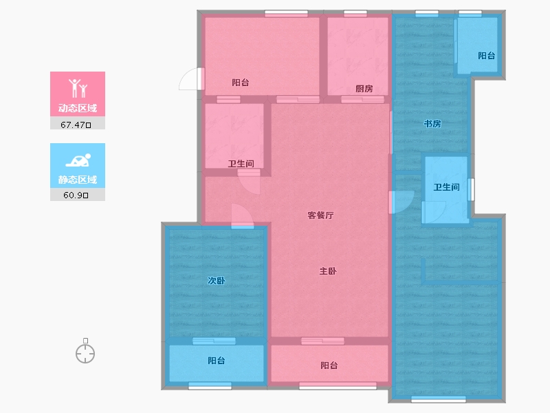 江西省-宜春市-天御蓝湾-114.20-户型库-动静分区