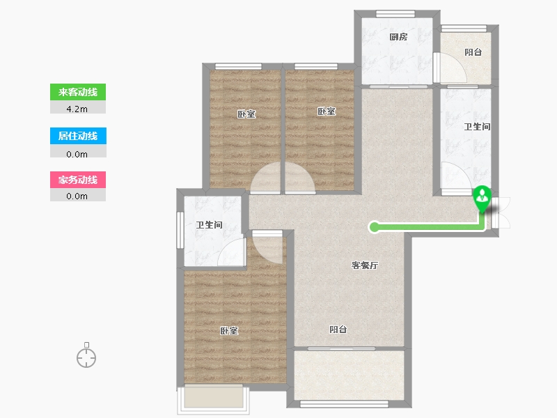 河南省-开封市-清风雅居-102.00-户型库-动静线