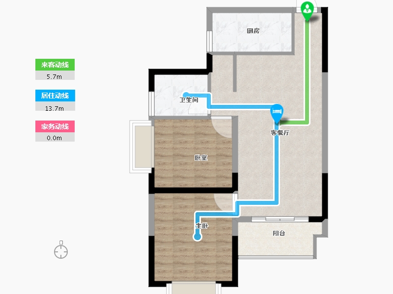 河南省-洛阳市-恒泰中心-73.30-户型库-动静线