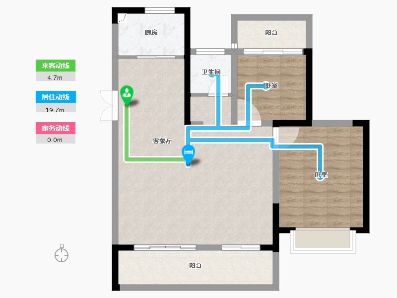 安徽省-合肥市-京冠悦荣府-87.00-户型库-动静线