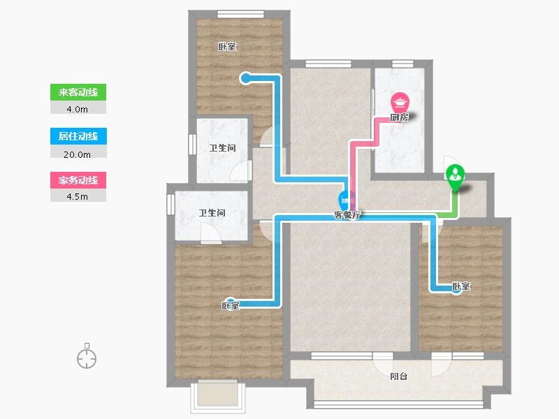 山东省-青岛市-中国铁建海语城-94.99-户型库-动静线