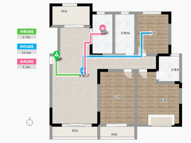 河南省-郑州市-威龙中心城-112.20-户型库-动静线