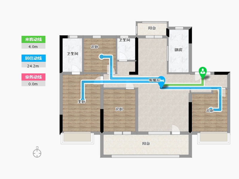 山东省-日照市-金科集美万象-114.00-户型库-动静线