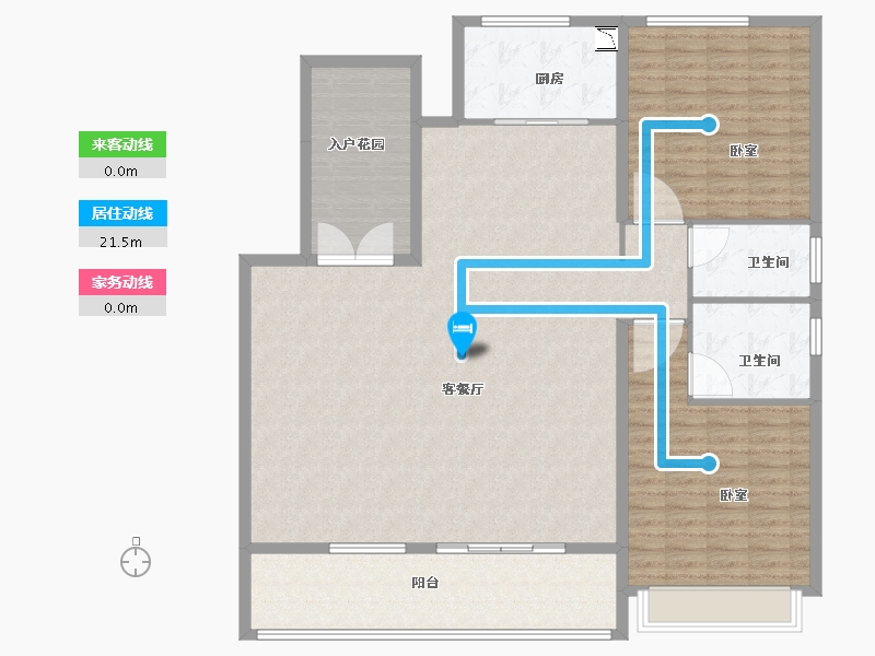 河南省-洛阳市-湖滨美院-159.08-户型库-动静线