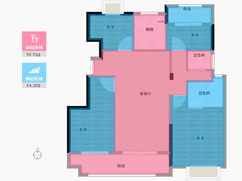 河南省-开封市-中闽·杞国和院-99.01-户型库-动静分区