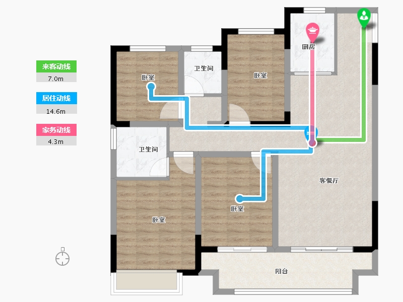 河南省-洛阳市-建业永宁上院-108.00-户型库-动静线