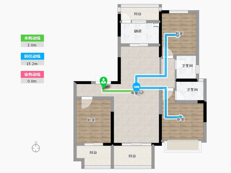 河南省-洛阳市-东豪紫园-98.06-户型库-动静线