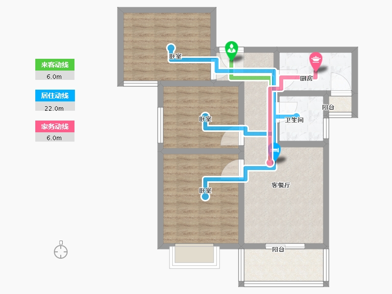 河南省-郑州市-威龙中心城-71.52-户型库-动静线