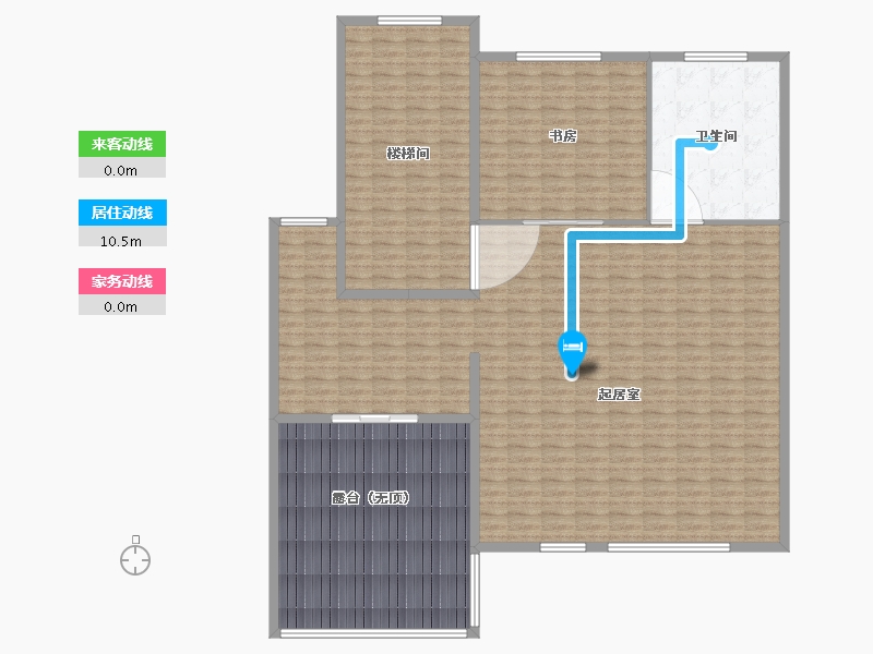 安徽省-宣城市-五蜂园别苑-199.06-户型库-动静线