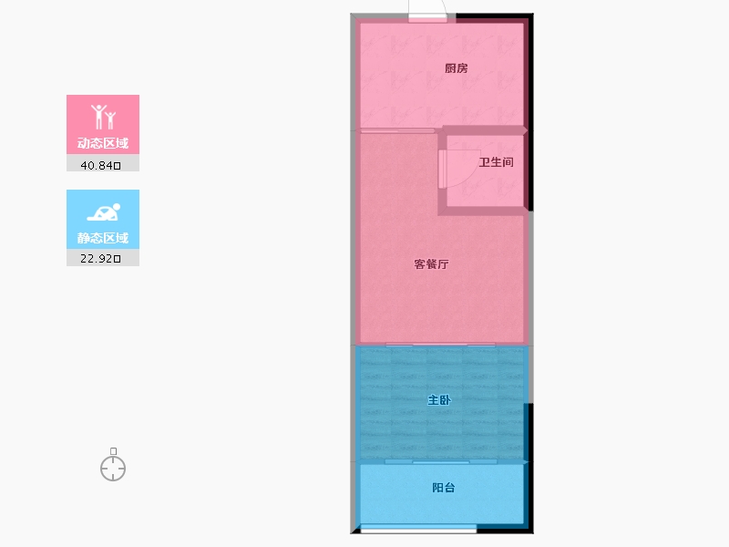 山东省-济南市-齐鲁百老汇-58.00-户型库-动静分区