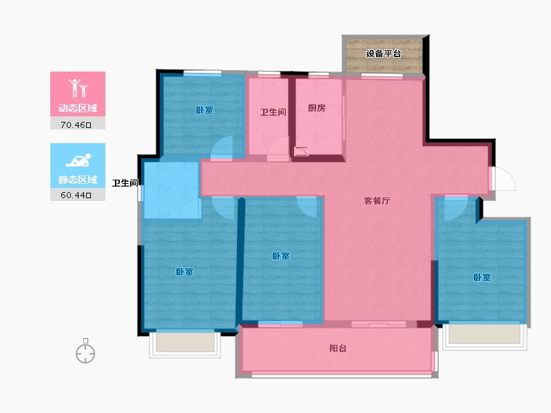 河南省-安阳市-安创海棠湖畔-121.00-户型库-动静分区