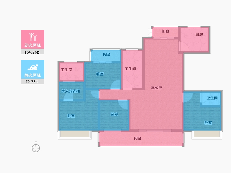 河南省-开封市-兰考兰阳府-159.99-户型库-动静分区