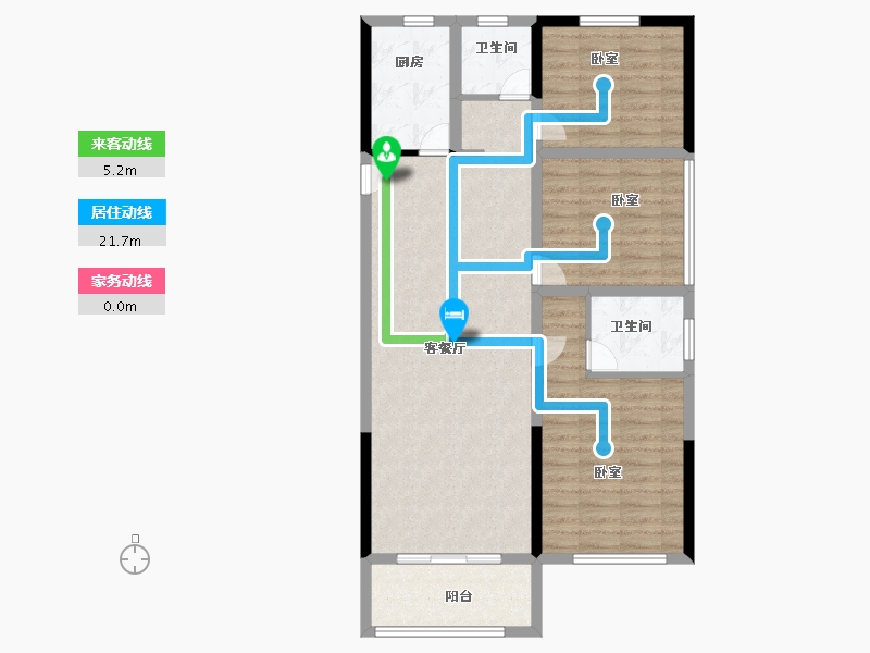 河南省-郑州市-中建梅溪上郡-91.00-户型库-动静线