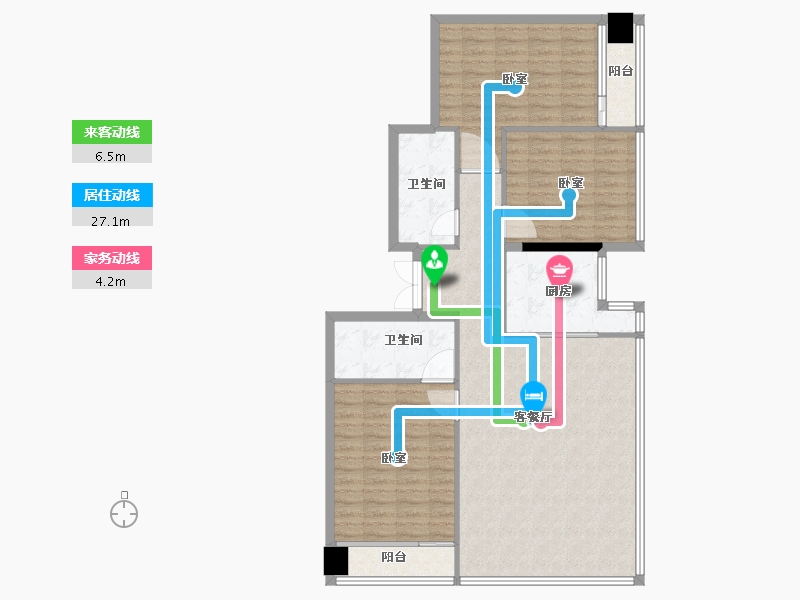 山东省-临沂市-东方印-113.86-户型库-动静线