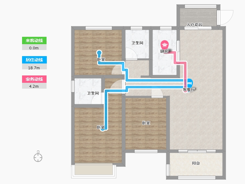 山东省-聊城市-星光·璟园-102.00-户型库-动静线