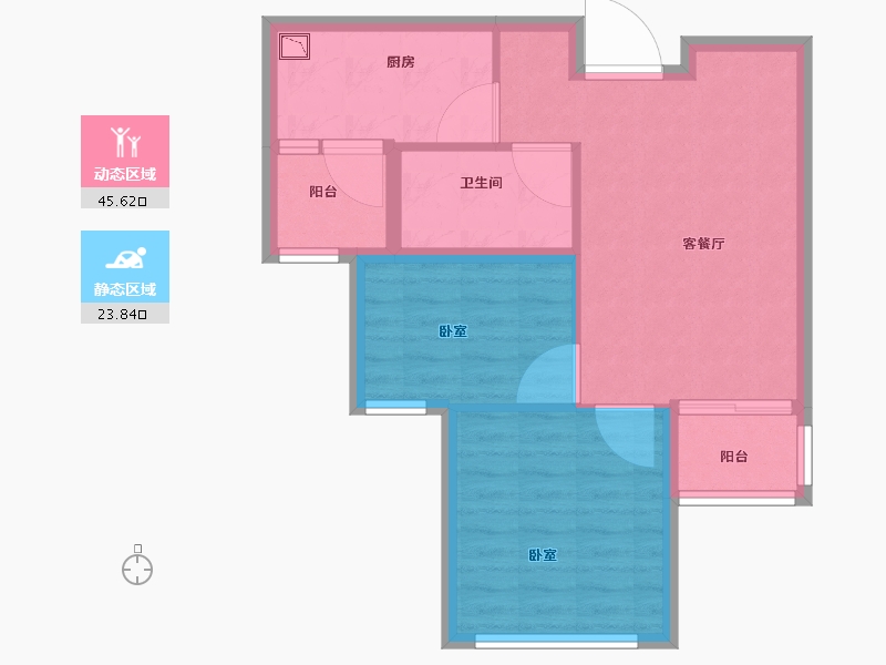 河南省-开封市-郑州恒大未来之光-62.01-户型库-动静分区