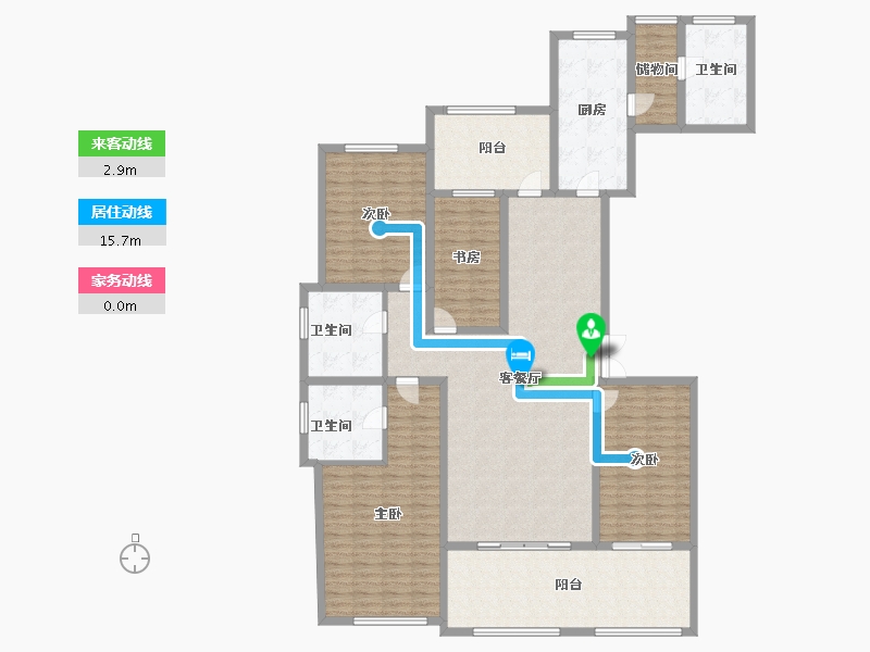 山东省-威海市-盛德海湾国际-179.00-户型库-动静线