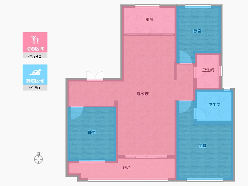 山东省-枣庄市-信华城-107.96-户型库-动静分区