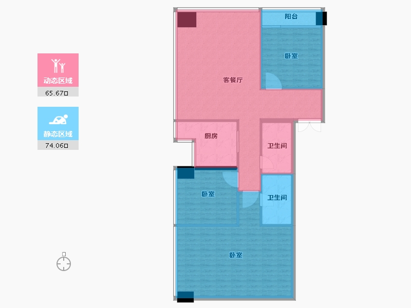 山东省-临沂市-东方印-126.49-户型库-动静分区