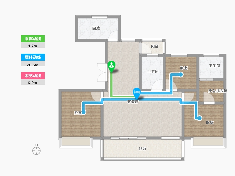 河南省-开封市-兰考兰阳府-127.10-户型库-动静线