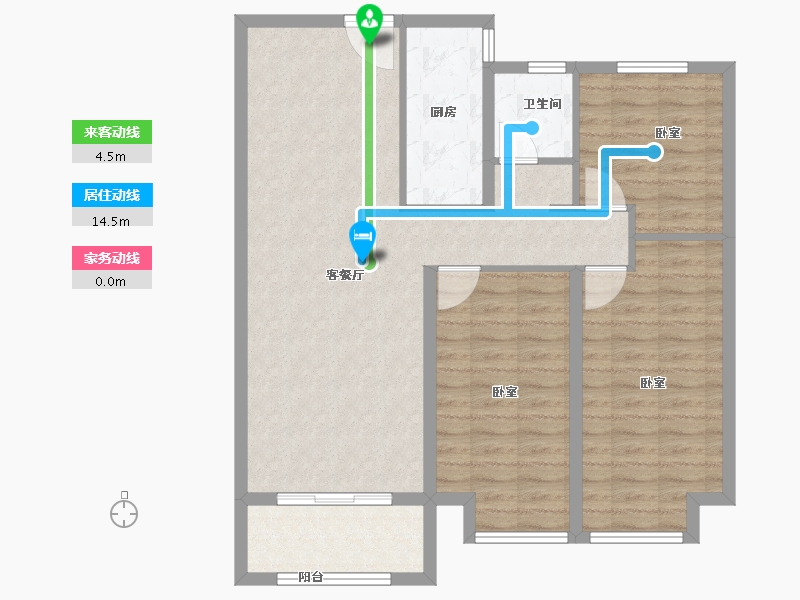 河南省-焦作市-中嘉美景-94.00-户型库-动静线