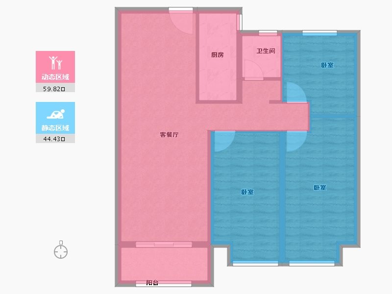 河南省-焦作市-中嘉美景-94.00-户型库-动静分区