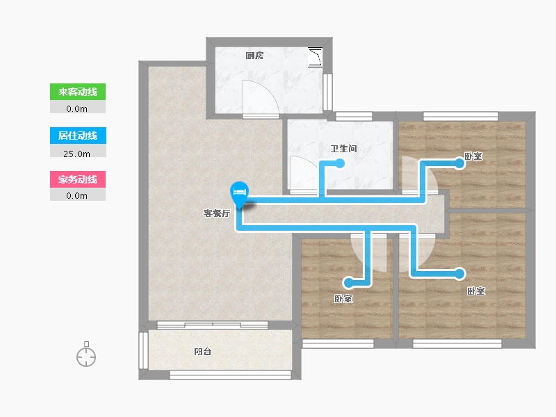 河南省-开封市-郑州恒大未来之光-70.01-户型库-动静线