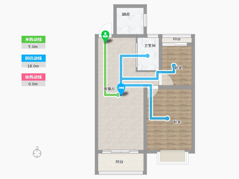 河南省-开封市-兰考兰美花苑-67.47-户型库-动静线