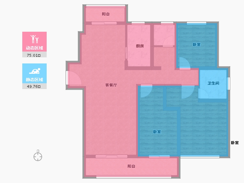 河南省-商丘市-同信府-111.00-户型库-动静分区