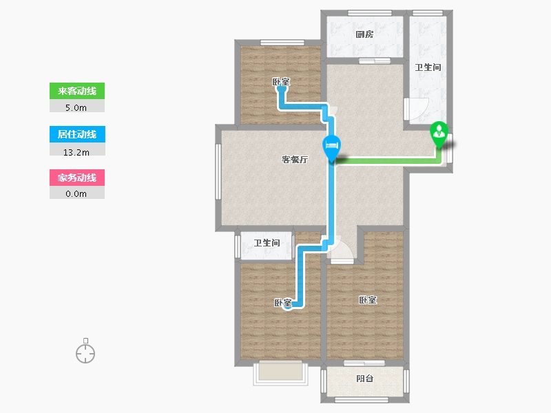 河南省-商丘市-文庭雅苑-113.52-户型库-动静线