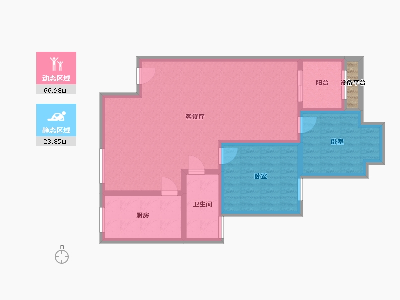 河南省-三门峡市-海洋金盾园-82.72-户型库-动静分区