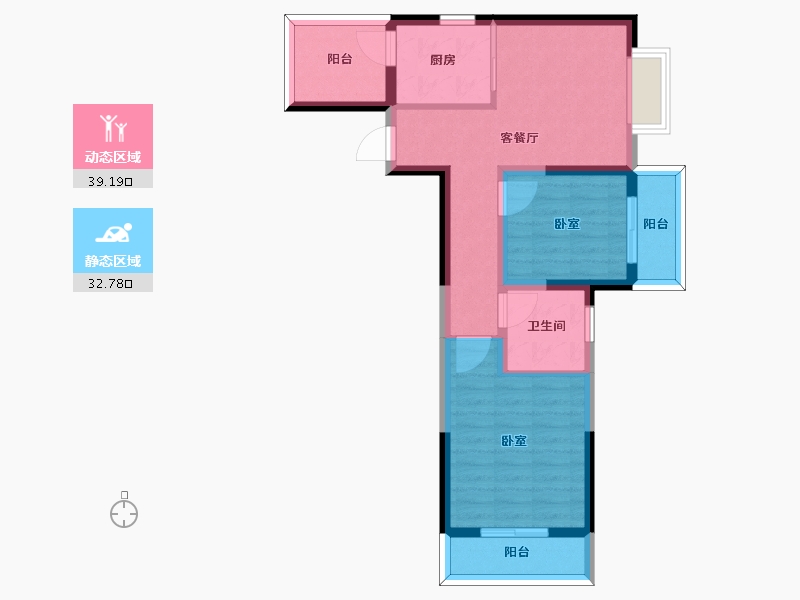 河南省-郑州市-泉舜上城-63.01-户型库-动静分区