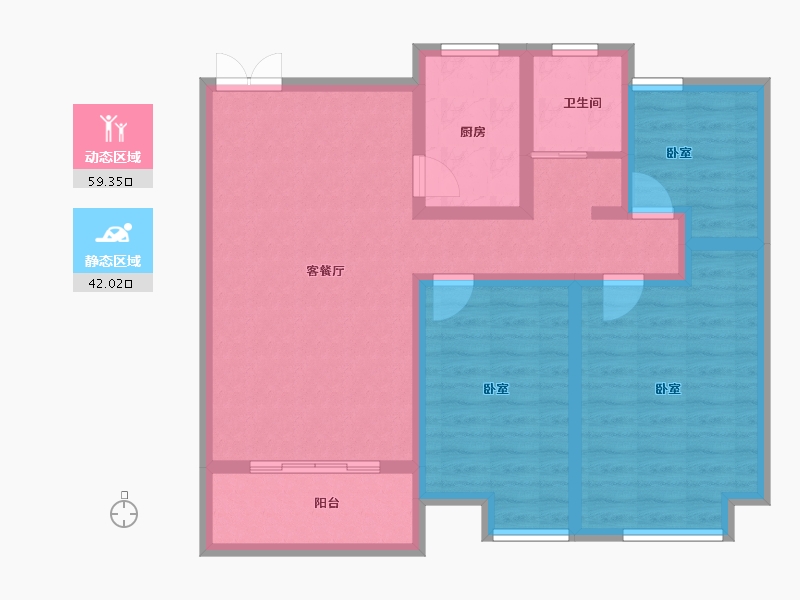 河南省-商丘市-常春藤畅馨园-90.00-户型库-动静分区