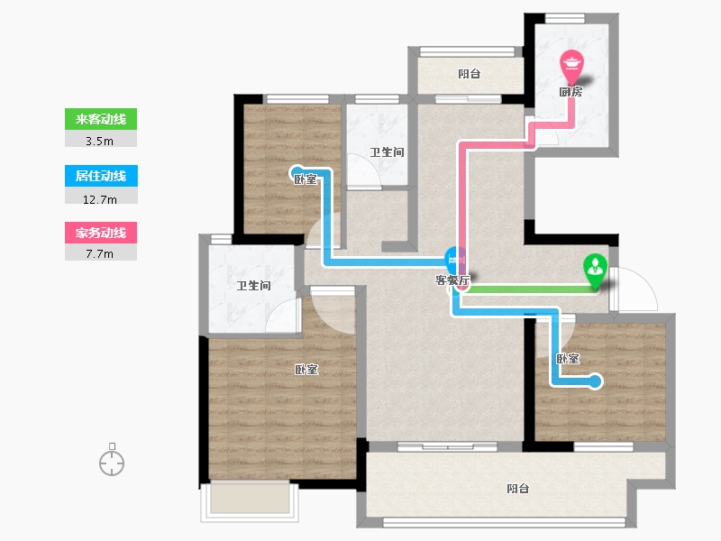 河南省-商丘市-展图·悦府-100.00-户型库-动静线