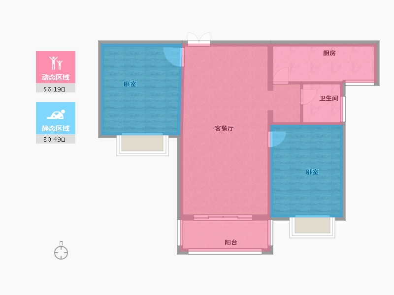 河南省-信阳市-育贤名居-77.91-户型库-动静分区