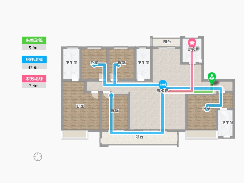 河南省-许昌市-建业百城天地-159.99-户型库-动静线