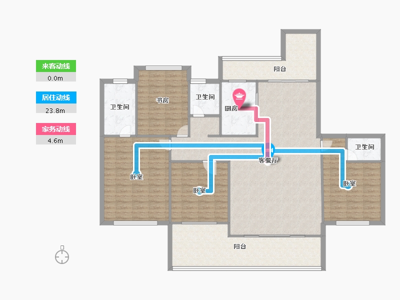 河南省-信阳市-誉鼎城央学府-145.31-户型库-动静线