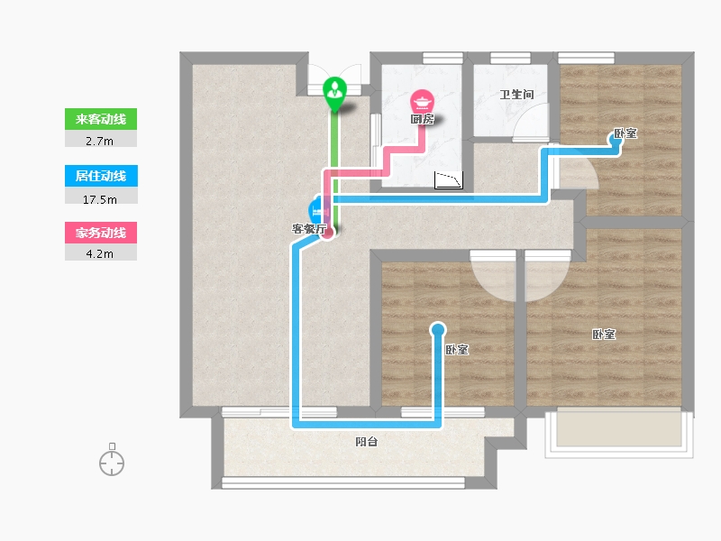 河南省-商丘市-国安·天悦城-77.00-户型库-动静线