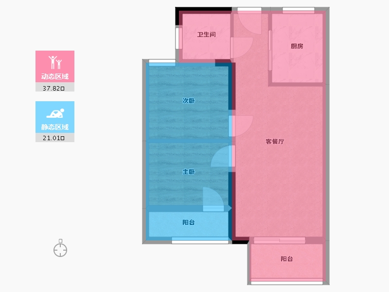 福建省-福州市-大唐书香世家-52.07-户型库-动静分区